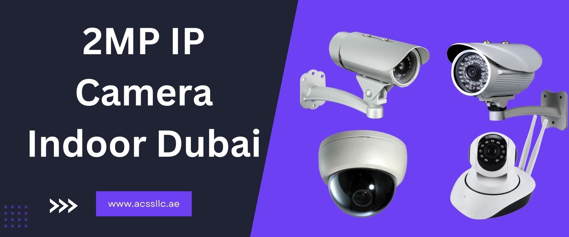 New 2mp IP Camera Indoor Dubai, UAE 1 2MP IP Camera Indoor Dubai