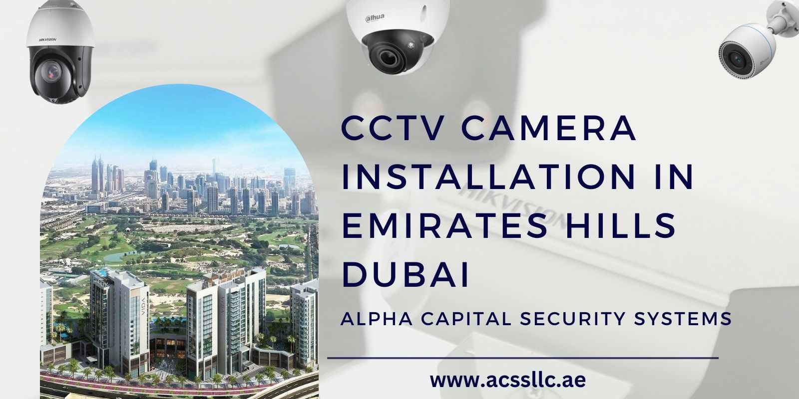 Versatile CCTV Camera Installation in Emirates Hills Dubai 1 cctv camera installation in emirates hills