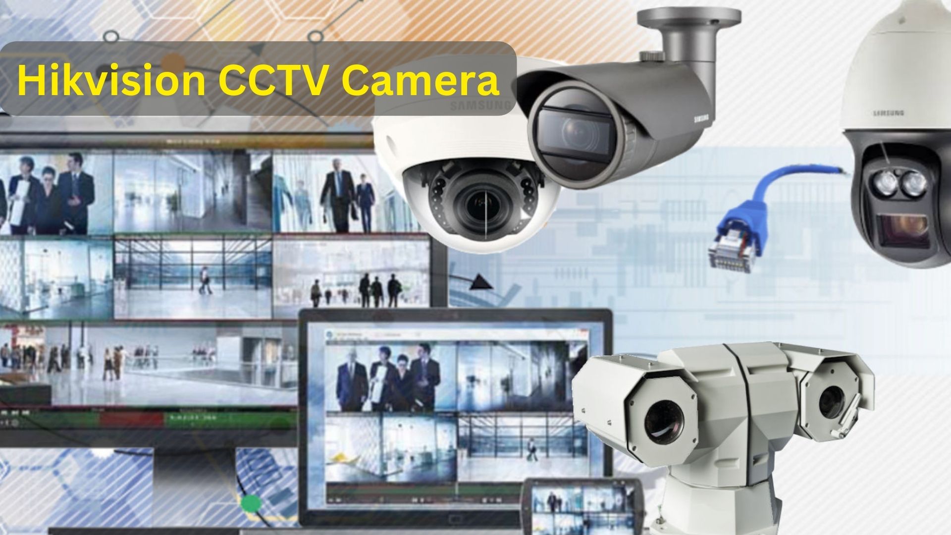 Hikvision CCTV Cameras For Monitoring