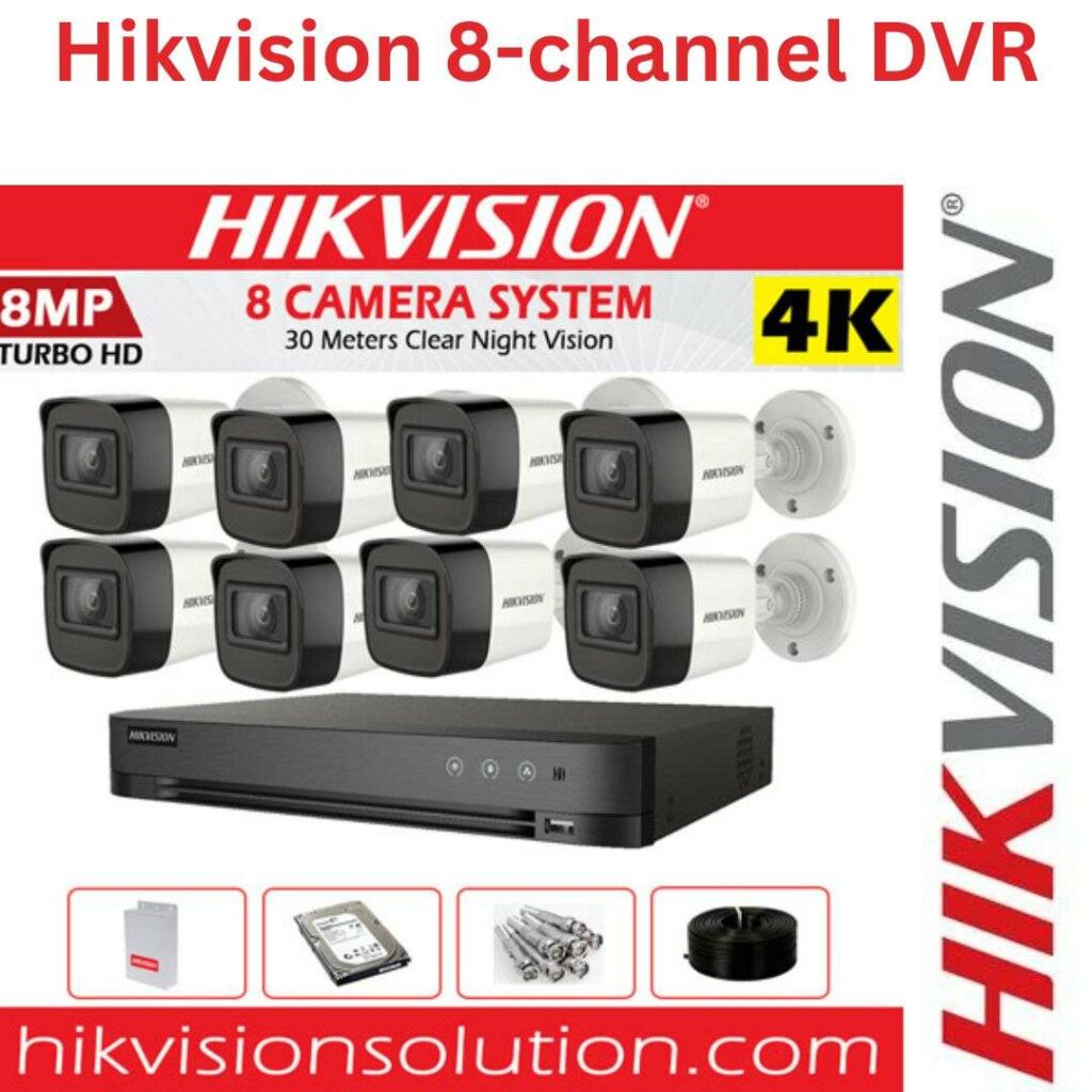 Hikvision 8 Channel CCTV Camera for Home in Dubai 2 Hikvision 8 Channel CCTV Camera for Home