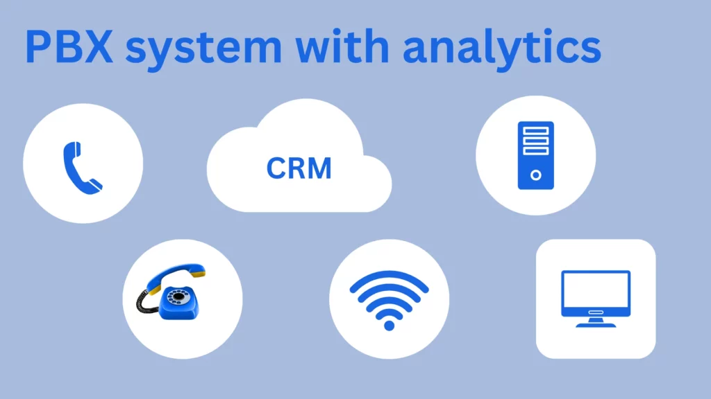 PBX system with analytics