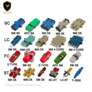 #1 Fiber Splicing | Fiber Optic Installation in Dubai 8 Fiber Optic Adapters