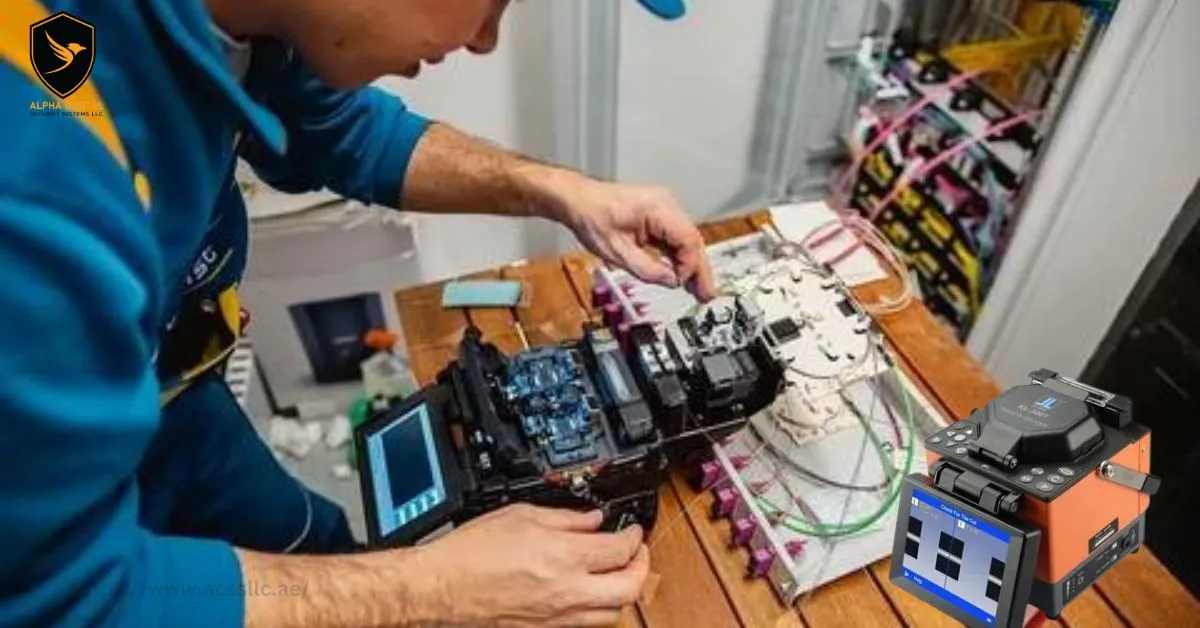 #1 Fiber Splicing | Fiber Optic Installation in Dubai 1 Fiber Splicing